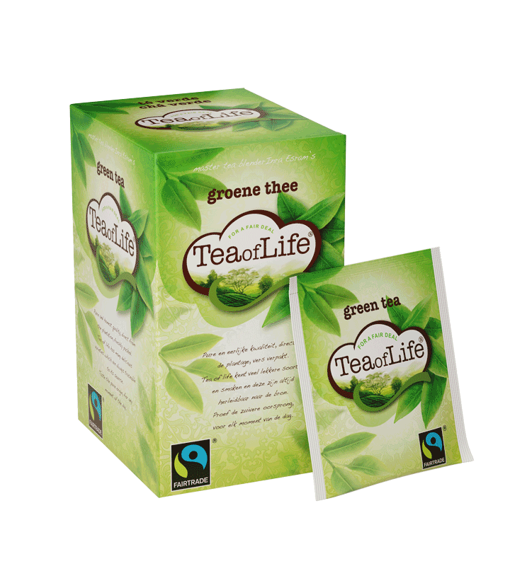 Tea of Life Green Tea, 20x2g Products Coffeeaddress eveikals